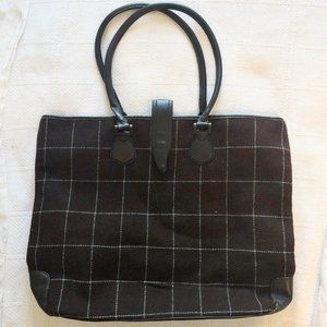 J. Crew - Flannel Wool Tote Purse
